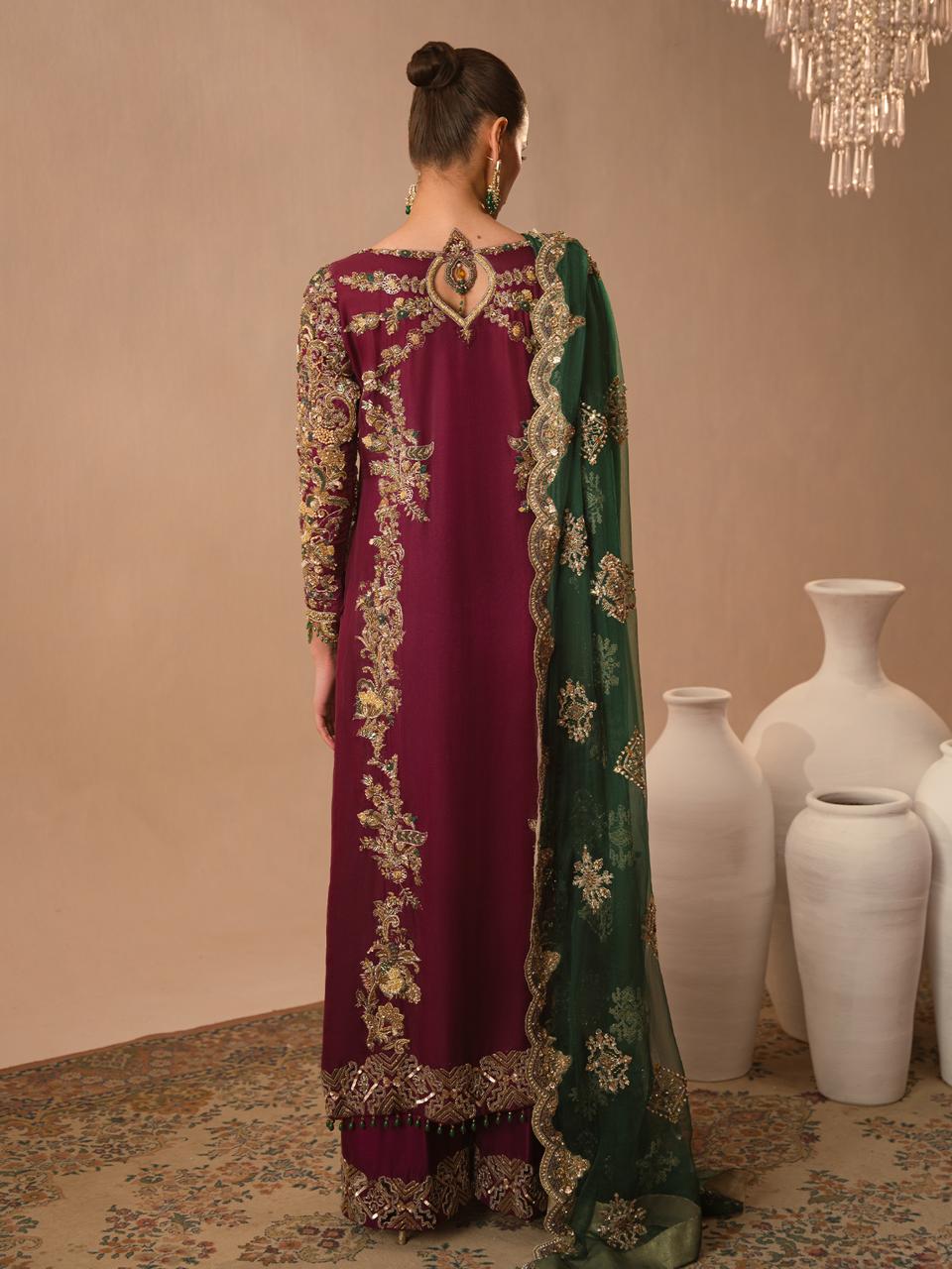 Burgundy Dusk - Areeba Usman - Image 4